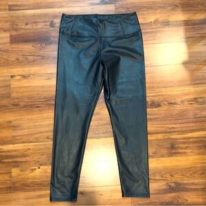 Shiny stretchy pants